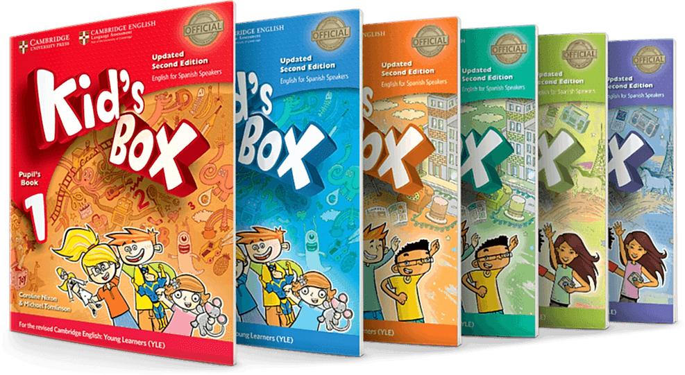 Курсы английского языка для детей 6-12 лет в Алматы построены на учебных пособиях Kids Box